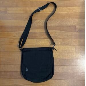 Peak Gear Shoulder Bag Purse Crossbody Travel Nylon Black RFID Block